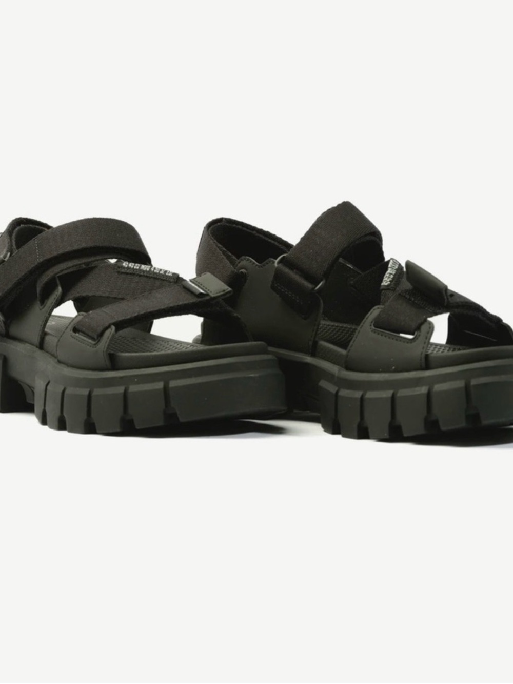 Palladium Chunky Black Strap Sandals women’s Sz 6 NWOT - Picture 2 of 2